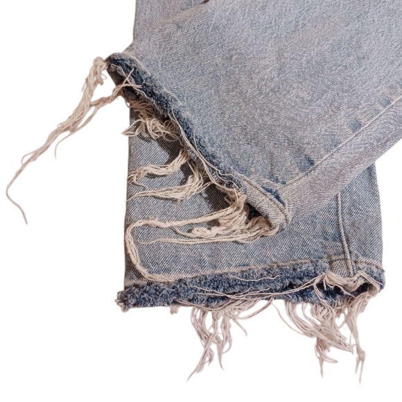 Levis 501 CT Selvedge Ripped Jeans - Picture 6 of 16